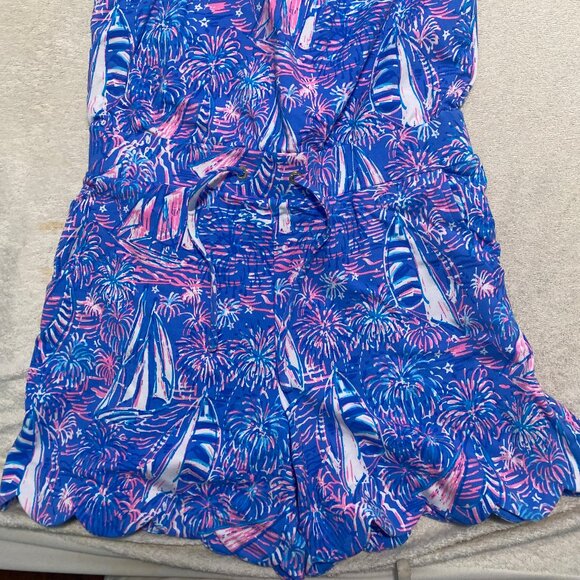 Lilly Pulitzer Jace Strapless Romper, Size XS - Picture 2 of 6
